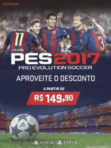 Propaganda PES 2017 - PlayStation 230 - 2017