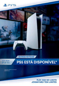 Propaganda PS5 - Revista PlayStation 301 - 2023