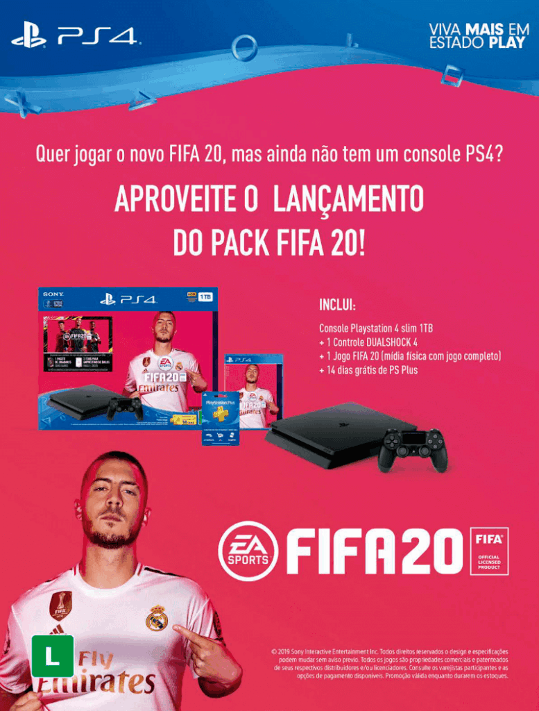 Propaganda Pack FIFA 20 - PlayStation 261 - 2019