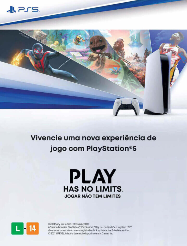 Propaganda PlayStation 5 - PlayStation 277 - 2021
