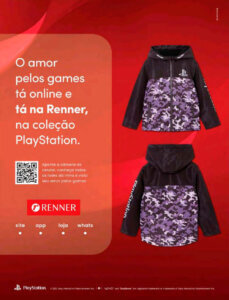 Propaganda Renner - Revista PlayStation 293 - 2022