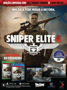 Propaganda Sniper Elite 4 - PlayStation 229 - 2017