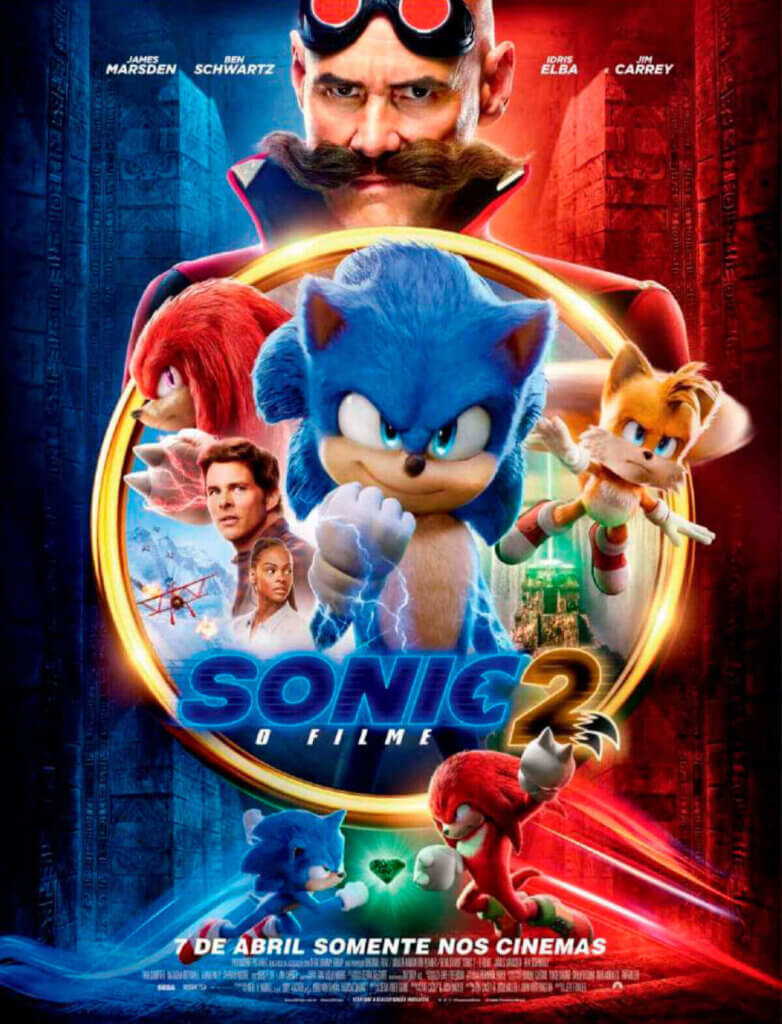 Propaganda Sonic 2 O Filme - Revista PlayStation 290 - 2022