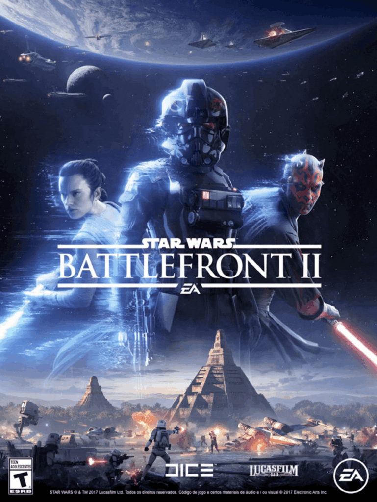 Propaganda Star Wars Battlefront 2 - Revista Oficial Xbox 136 - 2017