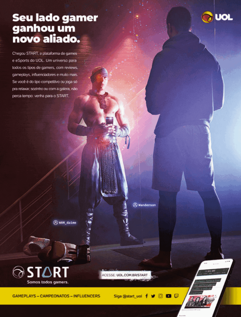 Propaganda Start UOL - Revista Oficial Xbox 162 - 2019