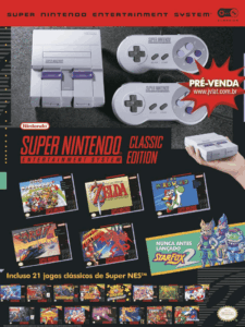 Propaganda Super Nintendo Classic Edition - Game Informer 13 - 2017