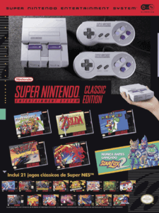 Propaganda Super Nintendo Classic Edition - Game Informer 16 - 2017