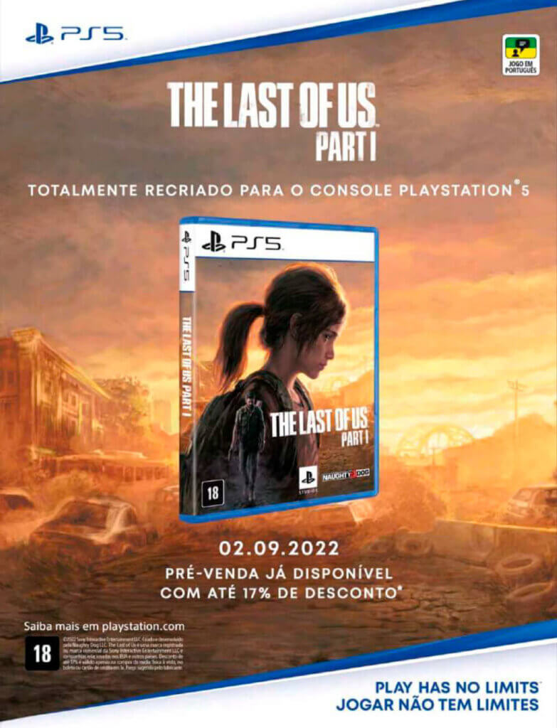 Propaganda The Last of Us Part I - Revista PlayStation 294 - 2022