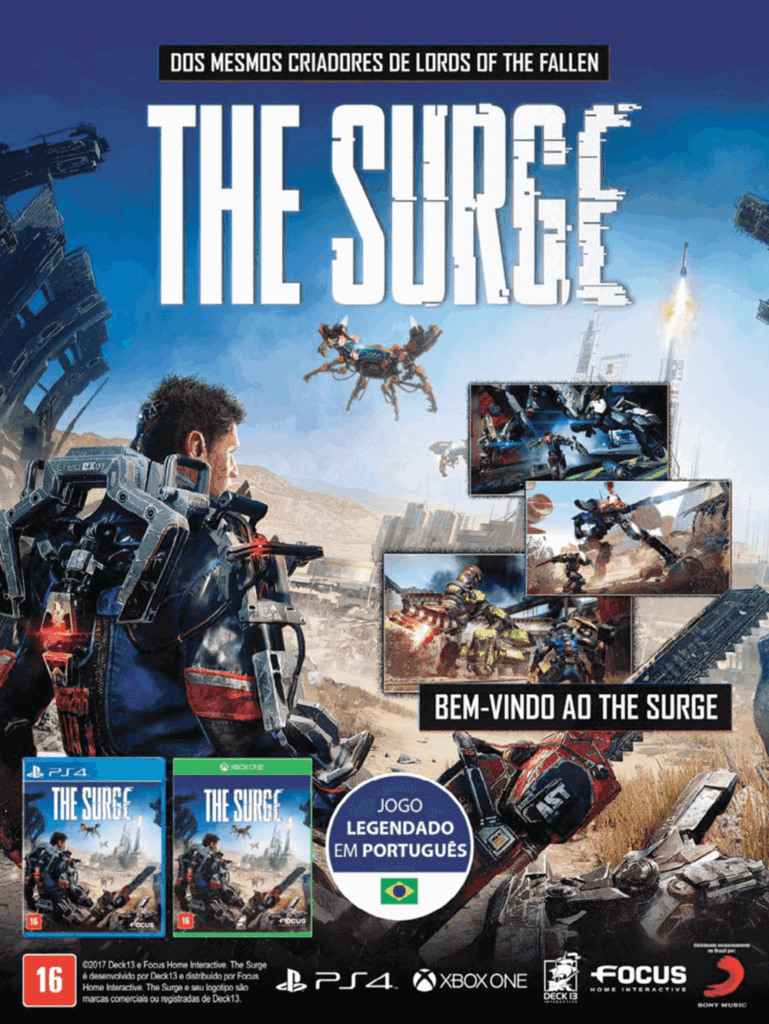 Propaganda The Surge - Revista Oficial Xbox 133 - 2017
