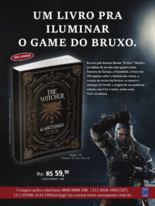 Propaganda The Witcher A Ascensão - PlayStation 273 - 2020