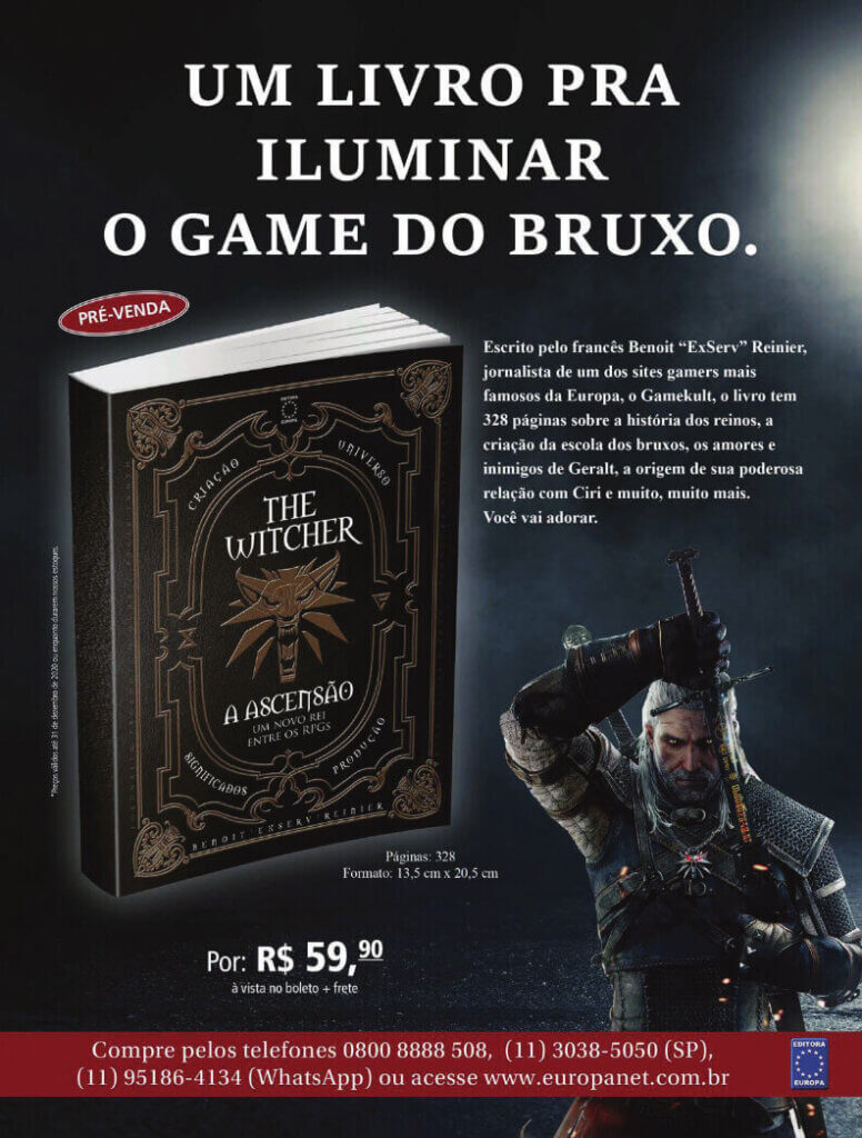 Propaganda The Witcher A Ascensão - PlayStation 273 - 2020