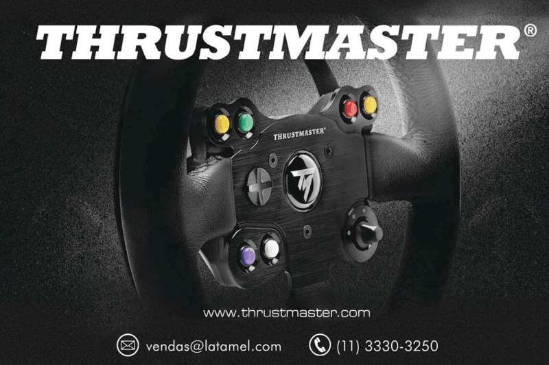 Propaganda Thrustmaster - Game Informer 07 - 2017