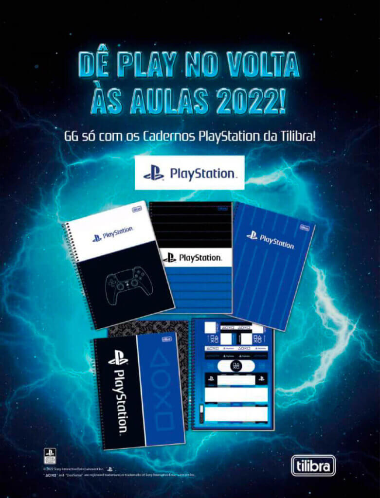 Propaganda Tilibra - Revista PlayStation 289 - 2022