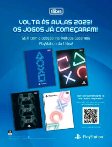 Propaganda Tilibra - Revista PlayStation 300 - 2023