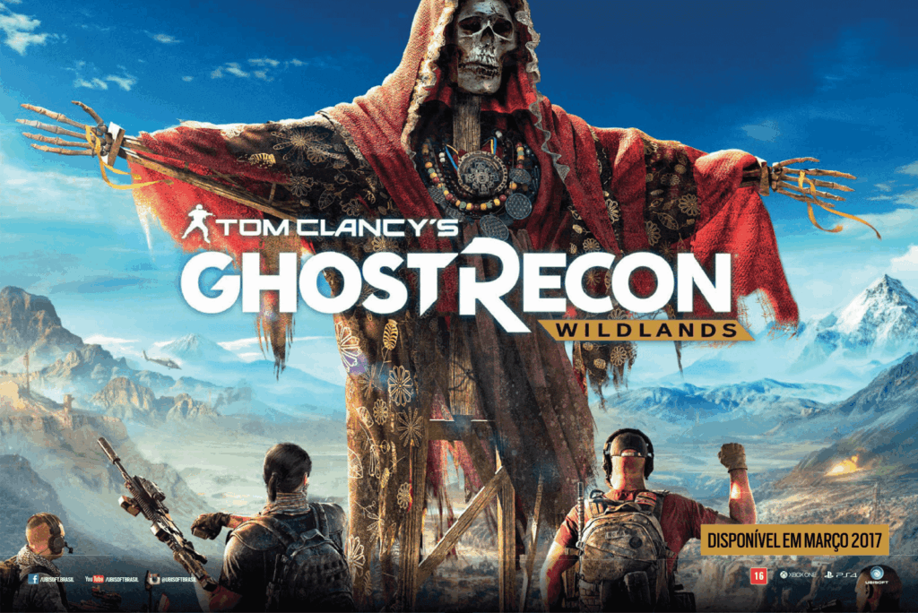 Propaganda Tom Clancy's Ghost Recon Wildands - PlayStation 229 - 2017