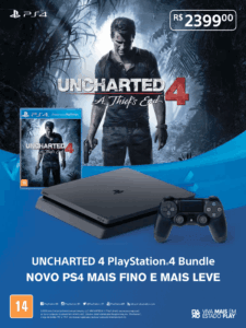 Propaganda Uncharted 4 PlayStation 4 Bundle - Game Informer 05 - 2017