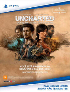 Propaganda Uncharted Coleção Legado dos Ladrões - Revista PlayStation 288 - 2022