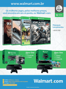 Propaganda Walmart - Revista Oficial Xbox 132 - 2017