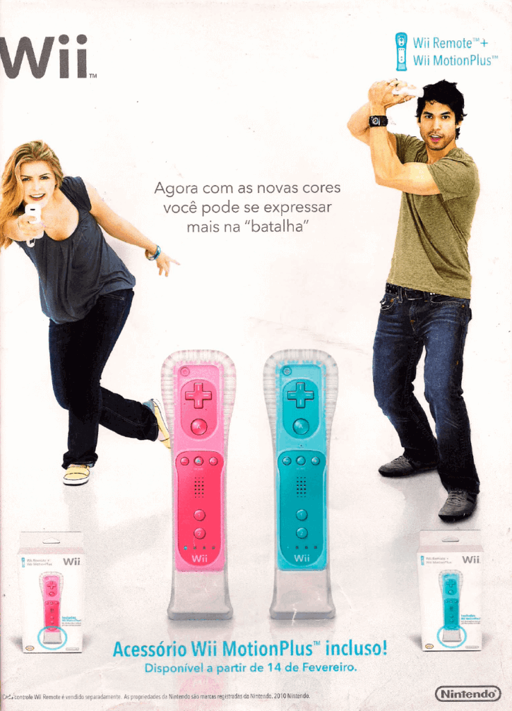 Propaganda Wii MotionPlus - NGamer Brasil 33 - 2010