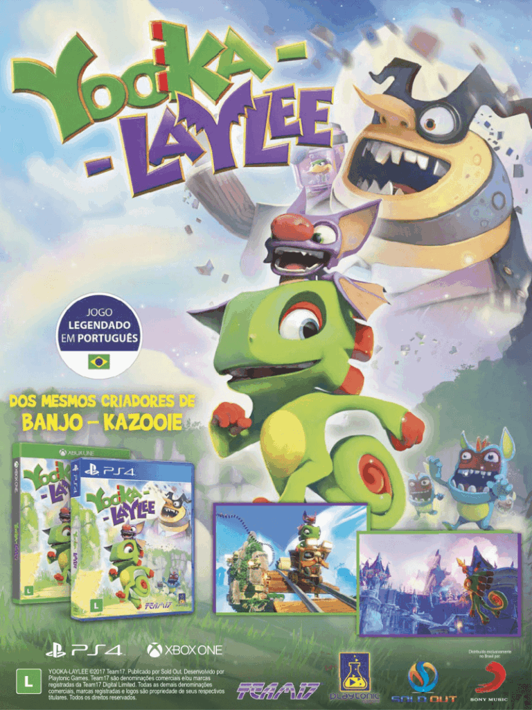 Propaganda Yooka-Laylee - PlayStation 230 - 2017