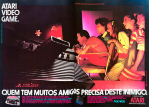 Propaganda Atari Polyvox - Revista Video News - 1983