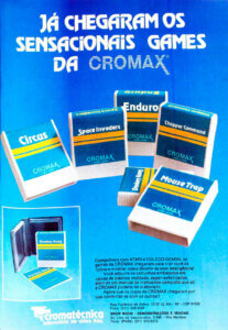 Propaganda Cromax - Revista Video News - 1983
