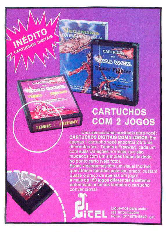 Propaganda Digitel - Revista Video News - 1983