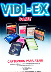 Propaganda Vidi-Ex - Revista Video News - 1984