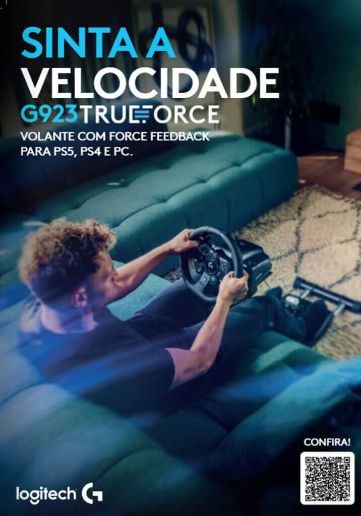 Propaganda Logitech - Posterzine Gran Turismo - 2023