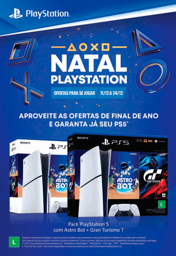 Natal PlayStation - Revista PlayStation 313 - 2025