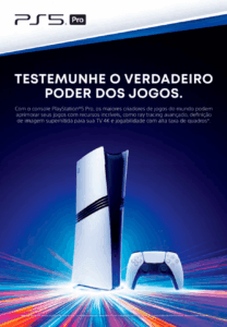 Propaganda PlayStation 5 Pro - Revista PlayStation 311 - 2025