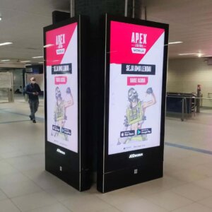 Propaganda APEX Legends Mobile - Metrô de São Paulo - 2022