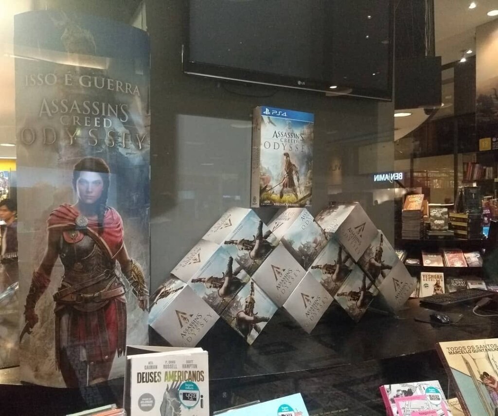 Propaganda Assassin's Creed Odyssey - Geek.etc.br - 2018