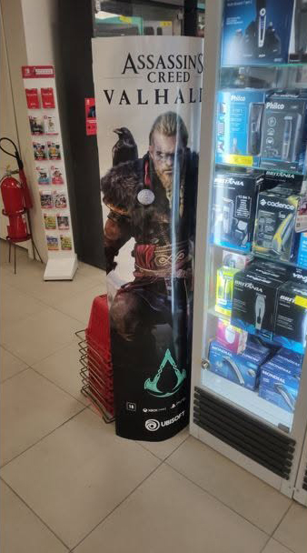 Propaganda Assassin's Creed Valhalla - Americanas - 2020