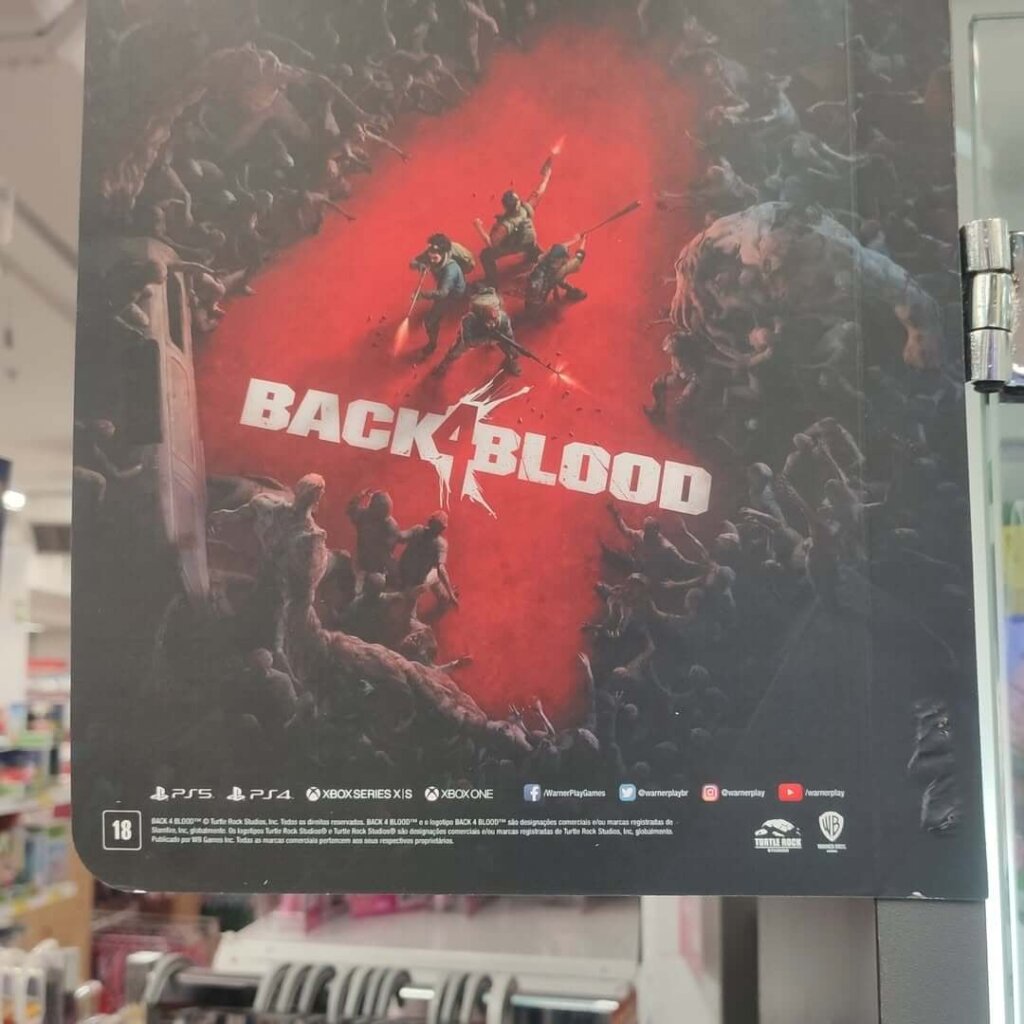 Propaganda Back 4 Blood - Americanas - 2021