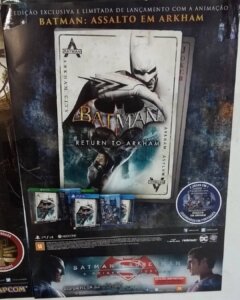 Propaganda Batman Return to Arkham - Santa Ifigênia (@stel.ferreira) - 2018