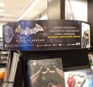 Propaganda Batman Return to Arkham - Saraiva - 2017