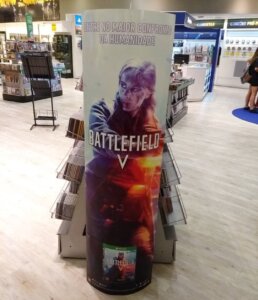 Propaganda Battlefield V - Saraiva - 2018