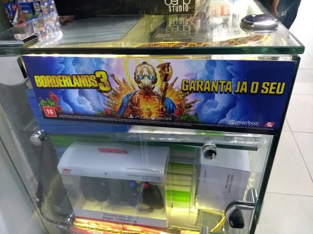 Propaganda Borderlands 3 - Santa Ifigênia - 2019