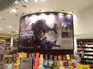 Propaganda Call of Duty Modern Warfare - Saraiva - 2019