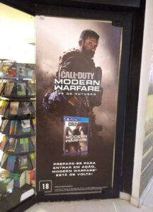 Propaganda Call of Duty Modern Warfare - Saraiva - 2019