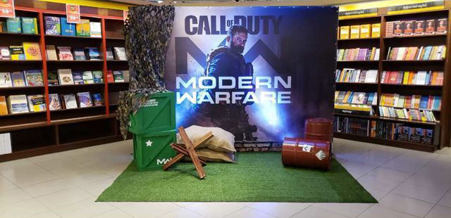 Propaganda Call of Duty Modern Warfare - Saraiva - 2019