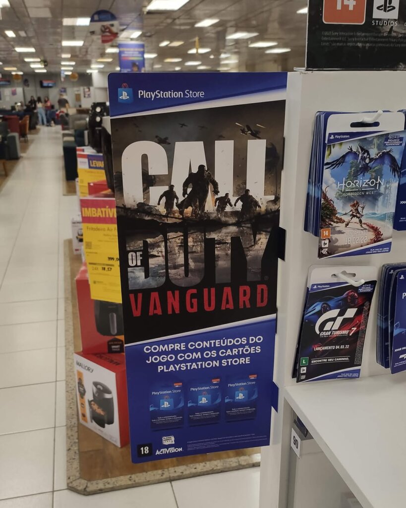 Propaganda Call of Duty Vanguard - Americanas - 2022