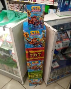 Propaganda Crash Team Racing Nitro-Fueled - Lojas Americanas - 2019