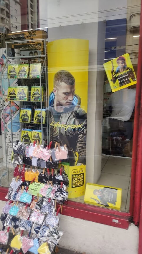 Propaganda Cyberpunk 2077 - Americanas - 2021