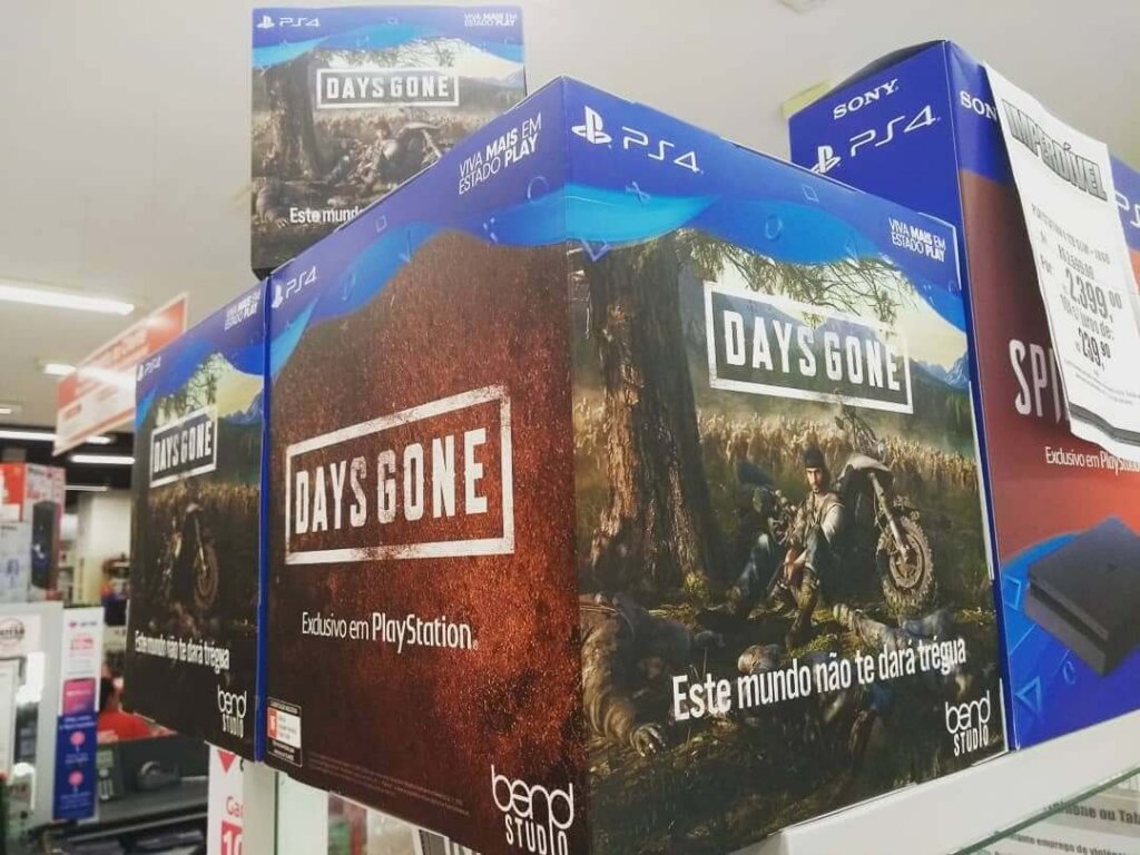 Propaganda Days Gone - Lojas Americanas - 2019