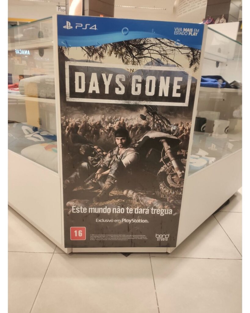 Propaganda Days Gone - Saraiva - 2019
