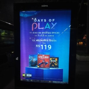 Propaganda Days of Play - Avenida Paulista (Otima OOH) - 2019