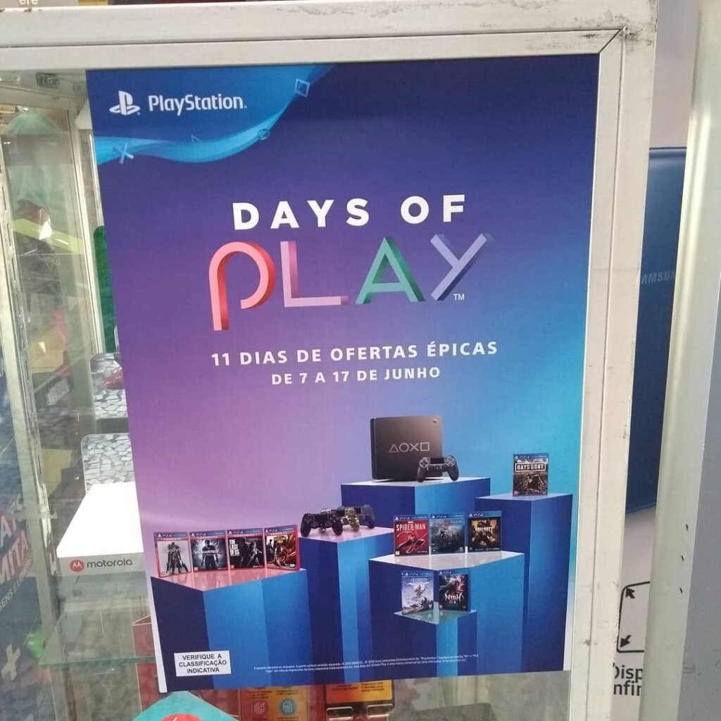 Propaganda Days of Play - Lojas Americanas - 2019