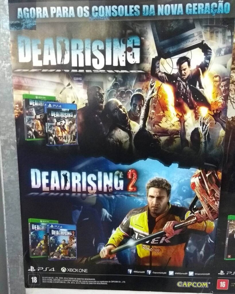 Propaganda Dead Rising (1 e 2) - Santa Ifigênia - 2017